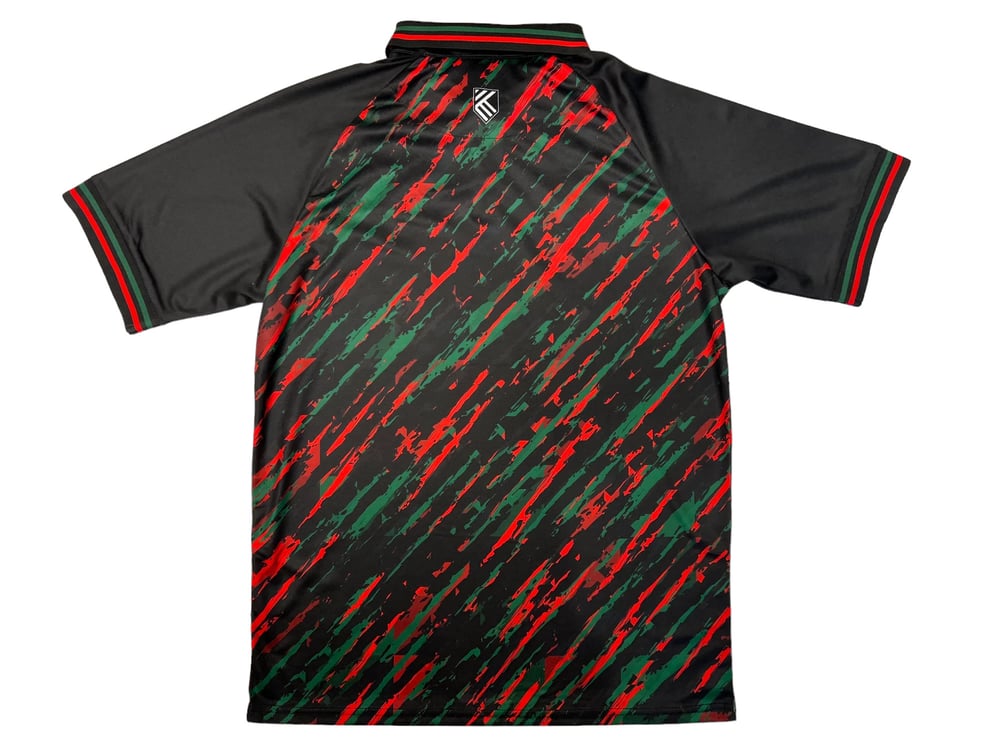 Maillot de Football Palestine – Effet Éclaboussures de Peinture