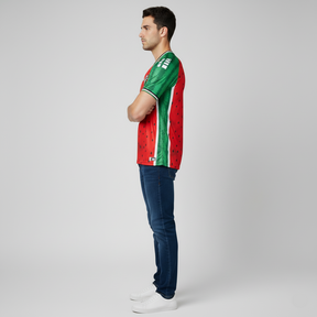 Maillot Officiel de l'Équipe Nationale de Palestine "Pastèque"