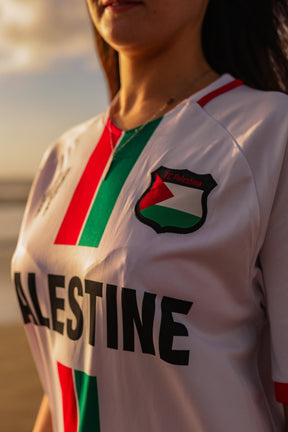 T-shirt de la délégation palestinienne