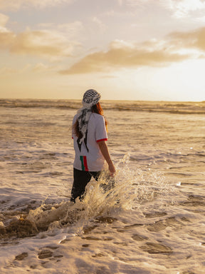 T-shirt de la délégation palestinienne