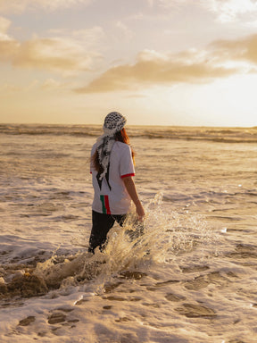 Maillot Blanc de l'Équipe Nationale de Palestine
