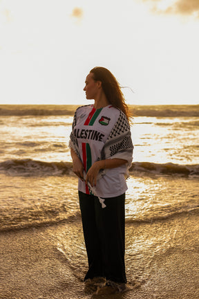 T-shirt de la délégation palestinienne