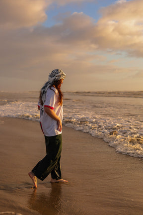 Maillot Blanc de l'Équipe Nationale de Palestine