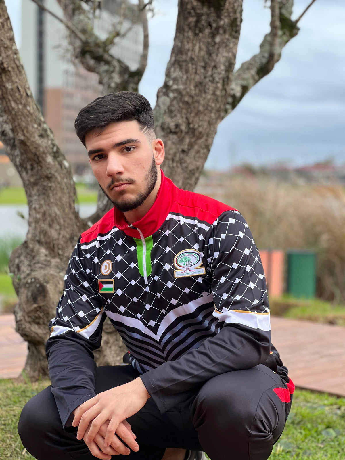 Maillot Manches Longues de la Sélection Palestinienne – Boutique Al Baraka