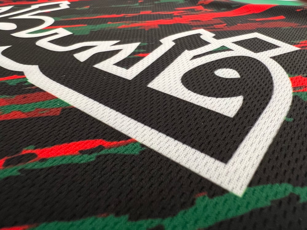 Maillot de Football Palestine – Effet Éclaboussures de Peinture